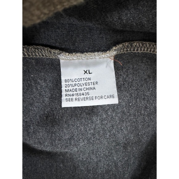 Ducks UNLIMITED Pullover Men's size XL Beige 1/4 zip EUC - Picture 3 of 7